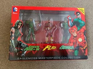 Eaglemoss DC Comic Justice League Freccia Verde Flash Lanterna Figura NUOVA IDEA REGALO - Foto 1 di 2