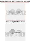Fits Royal Enfield Himalayan Master Cylinder Guard