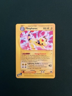 Ampharos 34/165 Expedition Englisch Pokemon Karte - Bild 1 von 2