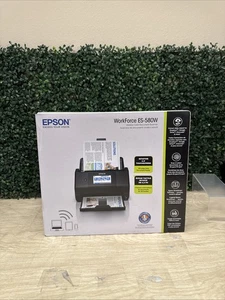 Escáner de documentos de escritorio dúplex color inalámbrico Epson Workforce ES-580W - Imagen 1 de 7