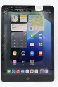 Apple iPad 10,2 7.Gen 2019 128GB Wi-Fi Grau Displayschaden #5951 - Bild 1 von 10