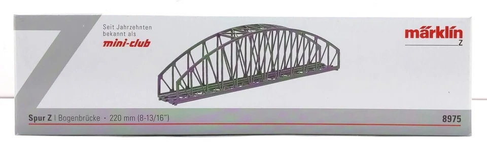 Z Scale Marklin 8975 Arch-trussed Bridge C10674