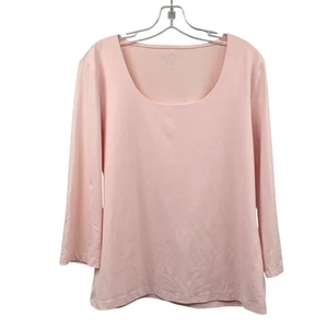 Peck & Peck Essentials Damen Langarmshirt Rosa Größe L - Bild 1 von 8