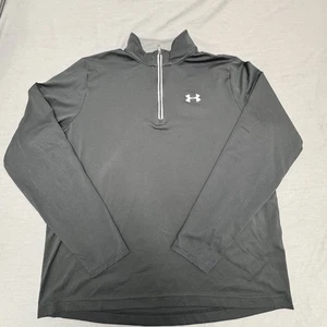 Under Armour Run XL Fitted 1/4 Zip Pullover, Heatgear Daumenloch - Bild 1 von 6
