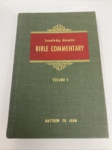 Vintage 1956 Seventh-Day Adventist SDA Bible Commentary Volume 5 Matthew to John - Picture 1 of 8