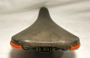 Asiento de sillín de bicicleta vintage Fizik Nisene carrera xc carretera mtb cuero bicicleta de montaña - Imagen 1 de 11