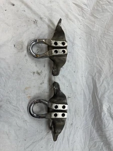 Set 2 Front Bumper Tow Hook OEM HC3C17B804BB Ford F350 Super Duty Lariat 2017-23 - Picture 1 of 2