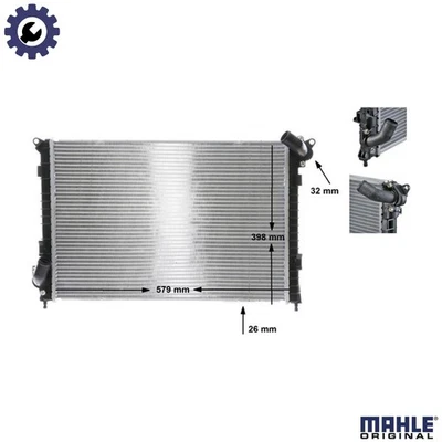 RADIATOR ENGINE COOLING CR 984 000S FOR MINI N14B16/W11B16A 1.6L 4cyl - Image 1 of 4