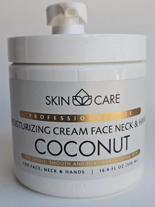 Skin Care 3-in-1 Coconut Oil Moisturizing Cream for Face, Neck and Hands - Picture 1 of 5