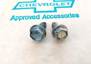 62-69 Camaro Chevelle GTO Nova NOS Washer Bottle Bolts 63 64 65 66 67 68 SS Z28 - Picture 1 of 2