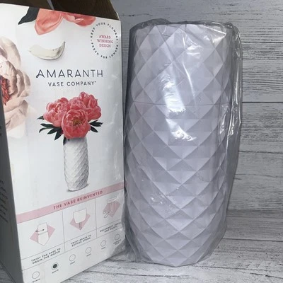 AMARANTH The Vase Reinvented Unique Twist Drain Trim System White Diamond Design - Image 1 of 4