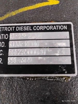 DIFERENCIAL DE TRANSFERENCIA DETROIT DIÉSEL RTXX-NFDN RELACIÓN 41-19-2,16 Foto 1 de 4