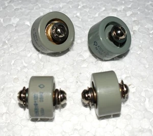 4 x  K15Y-1 High voltage doorknob capacitors  68pF 6 kV. NOS - Picture 1 of 3