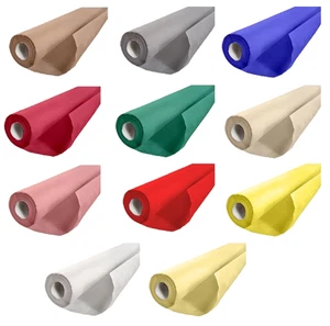 Paper Banquet Roll Disposable Banqueting Table Cover Cloths 8m x 1.14m - Picture 1 of 78