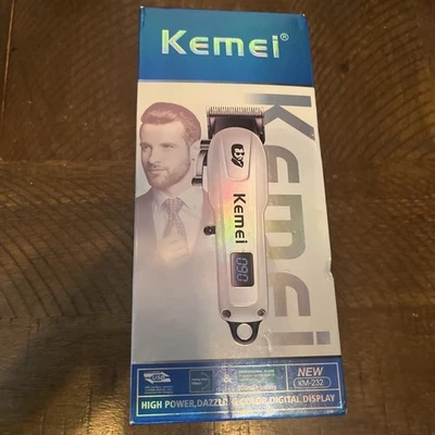 Cortapelos/barba profesional KEMEI KM-232 para hombre cortapelos cero huecos Foto 1 de 4