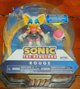 NEW! Rouge the Bat (Sonic the Hedgehog) Jakks Pacific 4" / 10cm - Picture 1 of 2