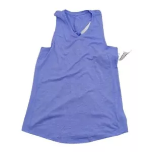 Champion C9 Tank Top Youth Girls Size L 10/12 Purple Twist Back Athletic Sporty - Picture 1 of 3