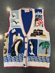 Vintage Village Peddler Kreuzfahrtschiff Urlaub Pullover Best Medium Grandmacore - Bild 1 von 5
