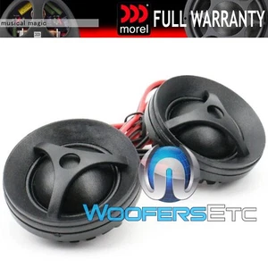 PAIR OF MOREL MAXIMO TWEETERS V1 4-OHM CAR AUDIO NEW - Picture 1 of 3