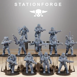 Vaskar Infantry Builder kit - Stationforge - Picture 1 of 11