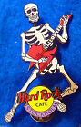 ESTOCOLMO HALLOWEEN BOBBLE HEAD SKELETON GUITARRISTA 2003 Hard Rock Cafe PIN