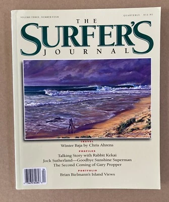 1994 - THE SURFER'S JOURNAL - VOLUME 3, NO.4 - Surfing - Image 1 of 3