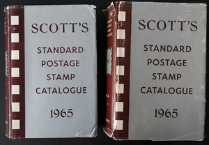 Briefmarkenkatalog 2 Bände / Stamp Catalogue Scott 2 Volumes, 1965 - Bild 1 von 4