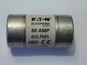 80LR85 FUSE 80AMP 57 x 30 x 16mm 80A House Service Mains Cut out Fuse - Picture 1 of 2