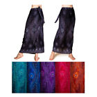 PANASIAM Wrap Skirt Long, Natural Fabric, Long Dress Skirts, Pump Harem Aladdin Style