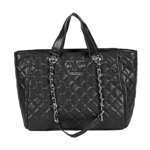 Handtasche Damentasche Bag 19V69 Diletta Italia by Versace Farbe silber/schwarz