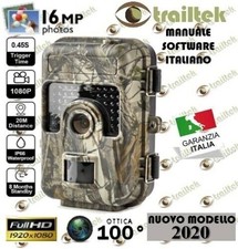 FOTOTRAPPOLA MIMETICA SPIA VIDEOCAMERA- INFRAROSSO INVISIBILE 16MP HD