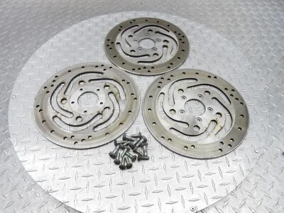 2006 Harley Davidson Road Glide FLTRI Передний Левый Правый Задний Тормоз Ротор Диск Лот - Изображение 1 из 4