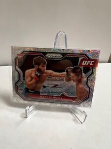 Matt Schnell 2021 Panini Prizm UFC Premium Box Set Scope Rookie Card 68/99 #109