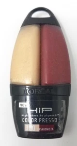 (2) TWO - L'Oreal HiP Color Presso Lip Gloss Duo #380 Fashionista 0.34 oz NWOB - Picture 1 of 1