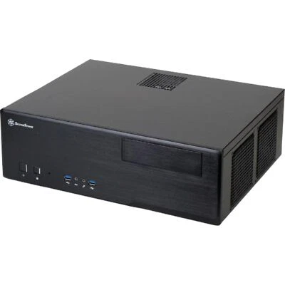 SilverStone GD05B USB 3.0, Desktop-Gehäuse, schwarz - Bild 1 von 4