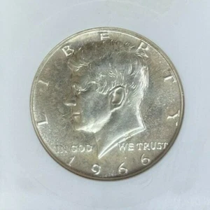 1966 "SMS" KENNEDY HALF DOLLAR ~ ANACS MS67 CAMEO ~BEAUTIFUL COIN~  - Picture 1 of 4