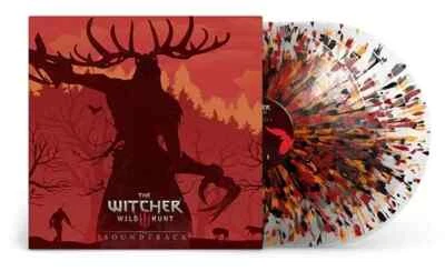 The Witcher 3 Game Vinyl Record Soundtrack 4 LP Seltkirk's Armor Splatter VGM - Image 1 of 3