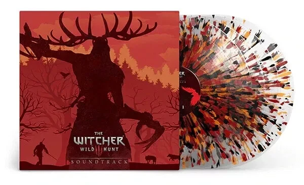 The Witcher 3 Game Vinyl Record Soundtrack 4 LP Seltkirk's Armor Splatter VGM - Image 1 of 3