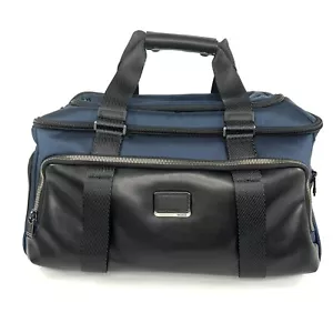 TUMI Alpha Bravo McCoy Gym Bag Duffel Navy and Black $625 - Picture 1 of 14
