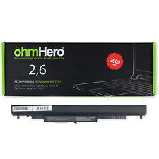 Batteria ohmHERO 2600 mAh Reali per Hp-compaq Notebook 15