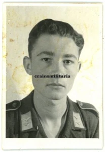 Orig. Foto Portrait NJG1 Nachtjagd Pilot - KIA VIERSEN Rhein Grenze Holland 1944 - Bild 1 von 1