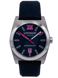 Orologio Locman Stealth 203KV/295 Acciaio/titano Unisex 37mm Scontatissimo Nuovo - Foto 1 di 7