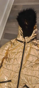 Gold and Black Snowsuit Hoodie LARGE - Picture 1 of 2