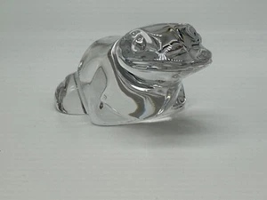 Villeroy & Boch Crystal Frog Figurine - Picture 1 of 4