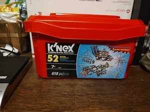 KNEX Modellbauset Modell 52 - Stangen, Verbinder & Räder - ~618 Teile - Bild 1 von 3