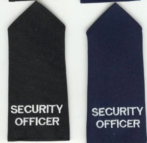 Epaulet - Embroidered SECURITY OFFICER - Picture 1 of 1