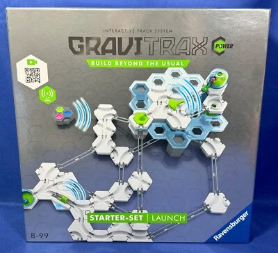GRAVITRAX POWER STARTER SET - LAUNCH Interactive Track System Marble Run Course - Image 1 of 4