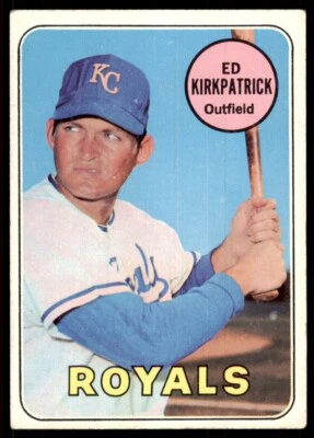 1969 Topps Ed Kirkpatrick Kansas City Royals #529 - Image 1 of 2