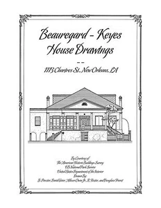 Beauregard-Keyes Hauszeichnungen, New Orleans - architektonische Hauspläne - Bild 1 von 5