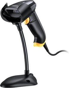 TEEMI 2D Barcode Scanner with Stand USB Wired Handheld Automatic QR - Picture 1 of 8